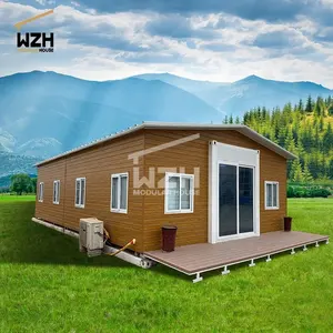 Espandi la casa mobile container house hotel usa una casa container residenziale espandibile con una camera da letto