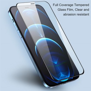 <span class=keywords><strong>AMORUS</strong></span> 9H Härte Klarer Seiden druck Voll kleber Displays chutz folie aus gehärtetem Glas für iPhone 15 Handy - Product Image 3