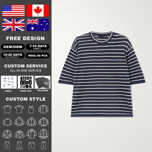 Camiseta Kingsen de Alta Calidad, Sólida, Casual, de Manga Corta, Cuello Redondo, con Serigrafía, 100% Algodón, Transpirable y Ecológica - Product Image 2