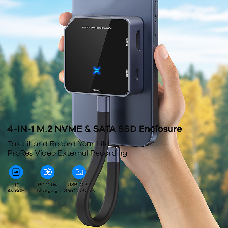 ssd enclosure with fan