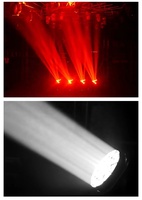 Tête mobile LED Zoom Wash Light RGBW 4In1 Bee Eyes Beam Rotating Effect Stage DJ Club Disco Wedding Led Dmx Led Par 19pcs 15w