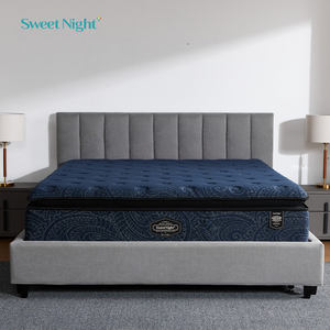 Venta Directa de Fábrica, Colchón de Espuma Viscoelástica Cómodo de 3 Lados Sweetnight OEM ODM, Colchón Individual, Queen, King Size, Colchón con Base para Hotel - Product Image 5