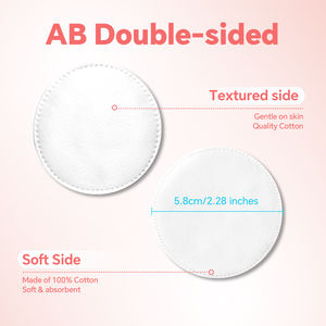 Tampons démaquillants en <span class=keywords><strong>coton</strong></span> 100% écologiques de haute qualité - Disques en <span class=keywords><strong>coton</strong></span> ronds hypoallergéniques et tampons pour le visage - Product Image 3