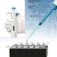 Distributeur de dosage de liquide manuel en plastique de micro pipette numérique autoclavable à volume réglable pour une utilisation en laboratoire pour Gilson