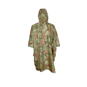 DFU0155 Hunting Outdoor Sports Travel Waterproof 210T Polyester with PU Coating Camouflage Rain <b>Poncho</b> Camouflage Rain Tents - Product Image 3