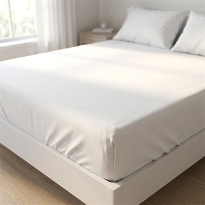 Ensemble de literie de luxe pour hôtel 5 étoiles, linge de lit 100% coton satiné, housse de couette, draps de lit d'hôtel - Product Image 2
