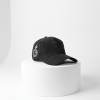 Casquettes de baseball sportives de luxe en gros à 5 panneaux personnalisées avec cadre en A, en daim, ornées de strass, avec carte NFC pour hommes