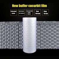 Film de coussin d'air antichoc PE de haute qualité 20 microns d'épaisseur transparent pour la protection du transport