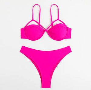 Maillot de bain deux pièces rose Racing Hot Girl Sxe <span class=keywords><strong>Photo</strong></span> Bikini personnalisé couverture complète Sexy Micro <span class=keywords><strong>Monokini</strong></span> - Product Image 6