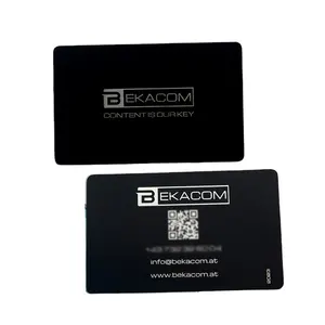 Carte de crédit machine de gravure laser ébauches en métal carte de crédit impression de cartes de visite en métal vierge en métal