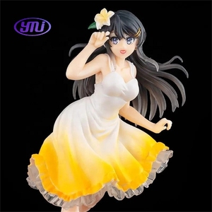 20cm Sakurajima Mai Version Été Figurine d'anime <span class=keywords><strong>Rascal</strong></span> <span class=keywords><strong>Does</strong></span> <span class=keywords><strong>Not</strong></span> <span class=keywords><strong>Dream</strong></span> of Bunny Girl Dress en PVC - Product Image 2