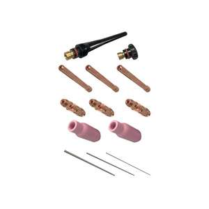 AWELCO-Juego de accesorios de antorcha Stanley TIG 96056 (13 piezas) -SOLDADURA EAN 8004386960561 - Product Image 1