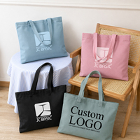 Sac fourre-tout en toile épaisse recyclée écologique avec logo personnalisé, sac de shopping durable de qualité supérieure pour les vêtements haut de gamme, marque de luxe