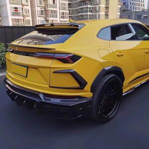 Convient aux pièces modifiées Urus, modèle MS, ensemble complet d'arches de roues en fibre de carbone, 2018-2021 - Product Image 5