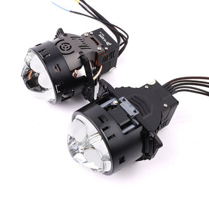 Lentille de projecteur Bi Led triple laser à haute luminosité 3 pouces 85W 10000LM lentille de projecteur Bi Led pour voiture <span class=keywords><strong>prix</strong></span> de gros - Product Image 1