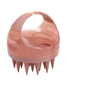 Cepillo de Silicona para Champú Zenara con Logotipo Personalizado y Masajeador de Cuero Cabelludo para Adultos y Niños, Herramienta para Lavar el Cabello - Product Image 1