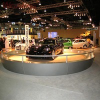 Plataforma Giratoria para Exhibición de Autos, Plataforma Rotatoria de 360 Grados para Vehículos