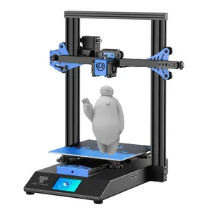 TWOTREES 3d yazıcı makinesi BLU-3 V2 ekstruder hızlı montaj desteği PLA ABS PETG ahşap Filament baskı 3D yazıcılar