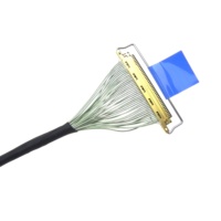 Câble adaptateur personnalisé en usine 30 broches 20634-130t-02, connecteur MIPI LED LVDS, assemblage en PVC, cuivre étamé pour TV LCD KDL43 800C