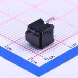 SKEGAFA010 Tactile Switch Through hole Component (THT) Switch Single Pole Single Throw Rectangle Button Through Hole 6mm - Product Image 1