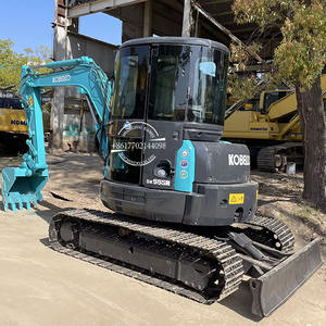 Excavadora Hidráulica de 5.5 Toneladas, Kobelco Sk55sr de Segunda Mano, Máquina de Cadenas SK50 SK60 SK70 SK75 SK80 SK100, Fabricada en Japón, en Venta - Product Image 1