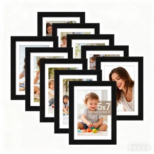 Tùy chỉnh giá rẻ A1 A2 A3 A4 A5 4*6 5*7 6*8 18*24 Khung ảnh bằng gỗ tường nghệ thuật trang trí đơn giản handmade khung ảnh bán buôn - Product Image 2