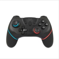 Vente en gros de console de jeu BT sans fil compatible avec la manette de jeu NS Pro Joystick de jeu avec manette à vibration 6 axes