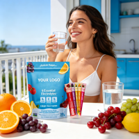 Poudre d'électrolytes personnalisable en vrac : options en pot, sachet ou stick, avec glycinate de magnésium, citrate de potassium, citrate de sodium