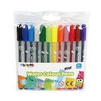 Lot de stylos feutres créatifs Offistar XF-W018 12 couleurs pour enfants, idéal pour l'école et la peinture à l'aquarelle