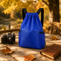 Sac à dos pliable personnalisé imperméable avec cordon de serrage, sac de sport à cordon pour activités de plein air, sacs à dos décontractés à cordon