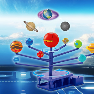 Modelo del Sistema Solar DIY, Juguete Giratorio de Planetas con Proyección para Niños, Juguete Educativo STEM, Observación Astronómica 3D - Product Image 2
