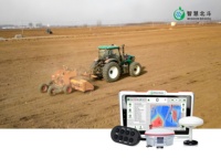 Grattoir de niveleuse agricole à double contrôle Système de nivellement Machine de nivellement GPS avec certification CE