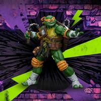 Figurine d'Action Leonardo Tortues Ninja Dark Source PVC Soldat Articulé Modèle Cadeau Homme OEM Jouet Statue