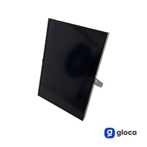 Projecteur LED solaire extérieur Gloca 100W 5000K avec panneau solaire et télécommande, corps en aluminium à montage en surface - Product Image 5