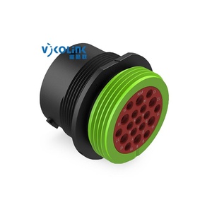Composants BOM AHDP04-24-19PN-WTA : Connecteur mâle 19 positions pour montage sur panneau AHDP04-24-19PN-WTA - Product Image 1