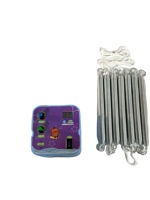 Nouvel ensemble de contrôle pour hamac bébé Bluetooth avec contrôleur, prise, 7 ressorts, plaque triangulaire et crochet en S
