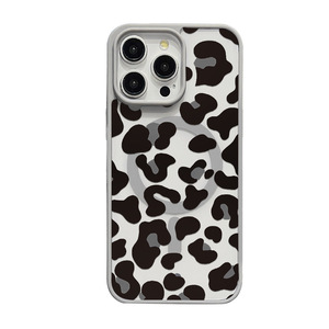 เคสโทรศัพท์กันตกสำหรับไอโฟน17 PRO MAX, เคสอะคริลิคแม่เหล็กแบบเต็มหน้าจอพิมพ์ลายเสือดาวมีรูใหญ่ป้องกันการตก - Product Image 6