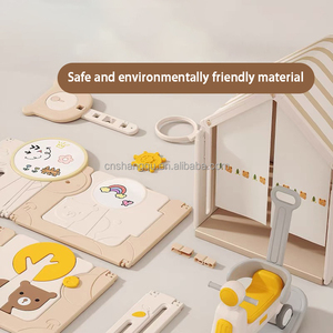 Vsuh <span class=keywords><strong>Baby</strong></span> Playpen Area giochi per bambini in plastica di colore bianco per interni ed esterni per bambini box giardino di sicurezza per bambini recinzioni in plastica con cancello - Product Image 5