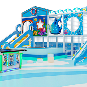 Equipo de <span class=keywords><strong>Juegos</strong></span> Interior para Niños a Precio Económico con Tobogán de Nieve, Laberinto de Aventuras en Barco, Tobogán Volcánico, Juego de Arcade para Familias y Niños - Product Image 2
