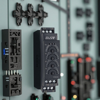 Relay Waktu Multifungsi DIN Rail Tiga Fasa AC/DC 24-240V dengan Modul Timer Tunda untuk Kegunaan Umum OEM ODM YP18