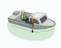 Sondeur écholocalisant portable Alpha Wi, détecteur de profondeur sous-marine professionnel, garantie 1 an, Guangdong Chine, pour la topographie marine