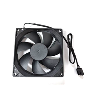 Ventilateur de refroidissement sans balais DC 9025 90 mm, ventilateur axial PWM 4 broches 12 V/24 V pour boîtier PC, alimentation, équipement industriel