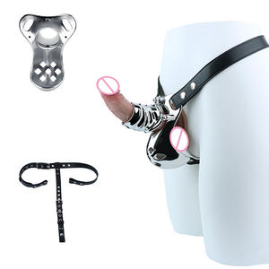FISTSX Male Enhancement Toy <span class=keywords><strong>Penis</strong></span> unterstützung aus rostfreiem Stahl unterstützt effektiv das Einsetzen von tragbarem und verstellbarem Spielzeug für Erwachsene - Product Image 1