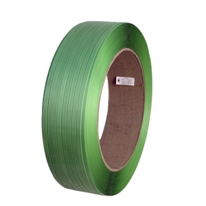 Vente en gros usine : Bande de cerclage PET verte en polyester vierge, disponible sur mesure - Product Image 2