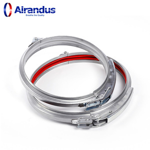 Kẹp Ống Tròn Thông Gió Giá Xuất Xưởng Kẹp Ống Vòng Khóa Ống Kẹp Ống Khóa Nhanh Cho Hệ Thống HAVC - Product Image 5