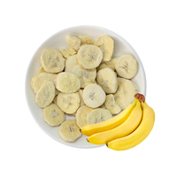 Gefreeze-droogde hele bananen snack bulk knapperig gezond fruit FD technologie OEM groothandel fabriek export leverancier winkel