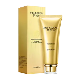 Individuelles Logo Skin Care Moist urizing White ning Pore Tiefen reinigende Creme 24 Karat Gold Gesichts reinigung Gesichts reiniger