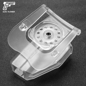 Niveau Ii Owb Frosted Clear Met Duidelijke Riem Peddel Polymeer Tactische Holster - Product Image 4