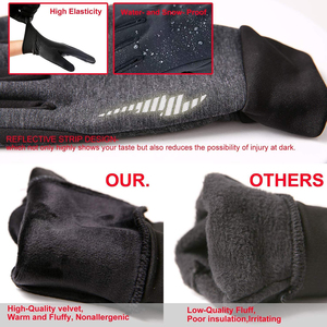 Gants de vélo chauffants à écran tactile complets pour les sports d'hiver en plein air, équipement de protection pour le cyclisme, vente en gros - Product Image 2
