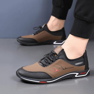 Vibrant Men's Lightweight Casual Sports <b>Shoes</b> Rubber Outsole Breathable Lace-up All Seasons <b>Walking</b> <b>Style</b> - Product Image 5